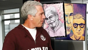 W nowych dokumentach pojawiają się obrazy i szkic, na których są Jeffrey Epstein i Woody Allen