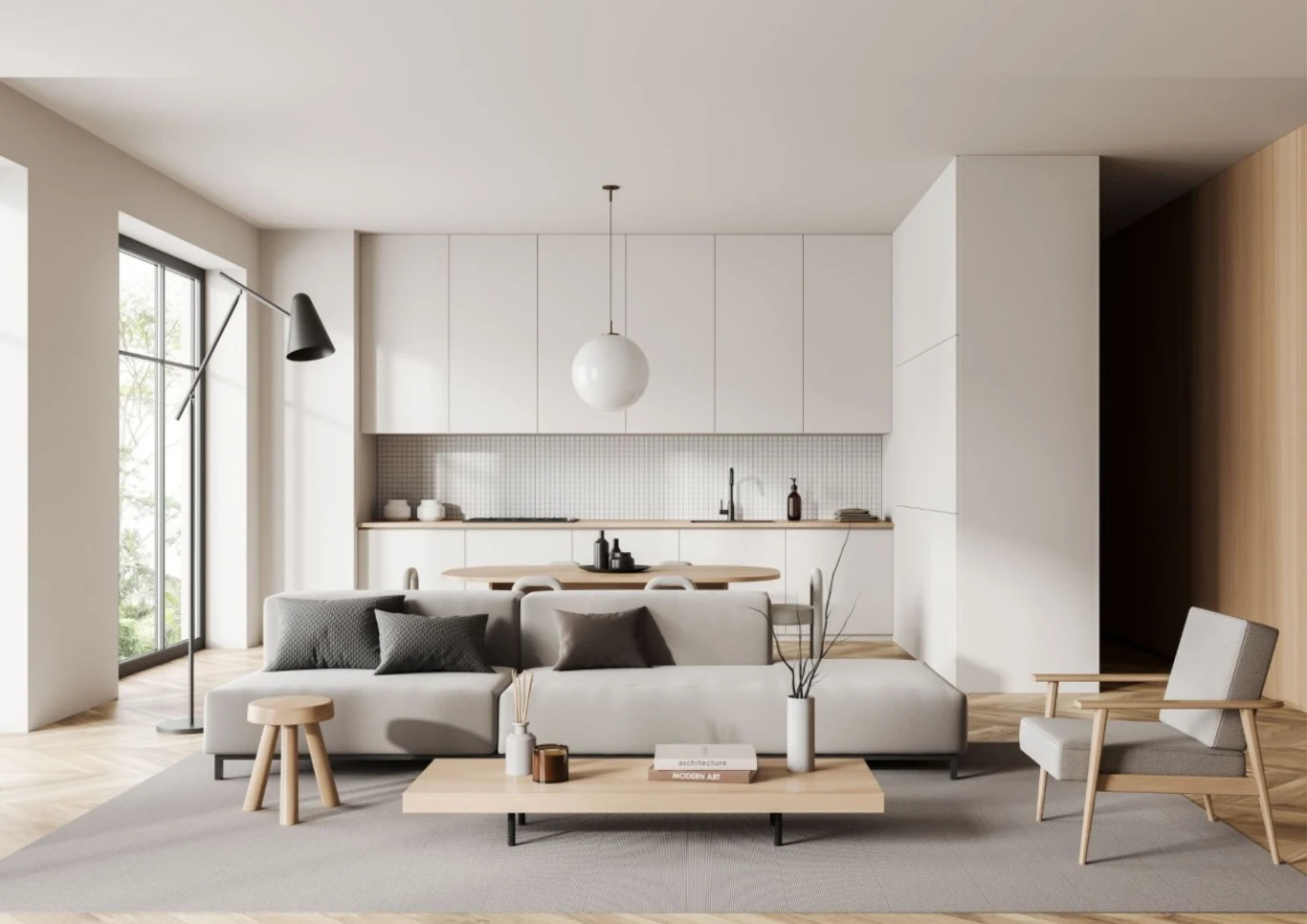 Styl skandynawski zachwyci cię doskonałym połączeniem prostoty i funkcjonalności.