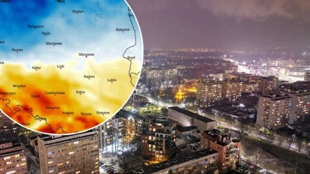 Fala ciepłego powietrza przesunie się z południa na północ. W całej Polsce trzeba uważać na marznące opady powodujące gołoledź