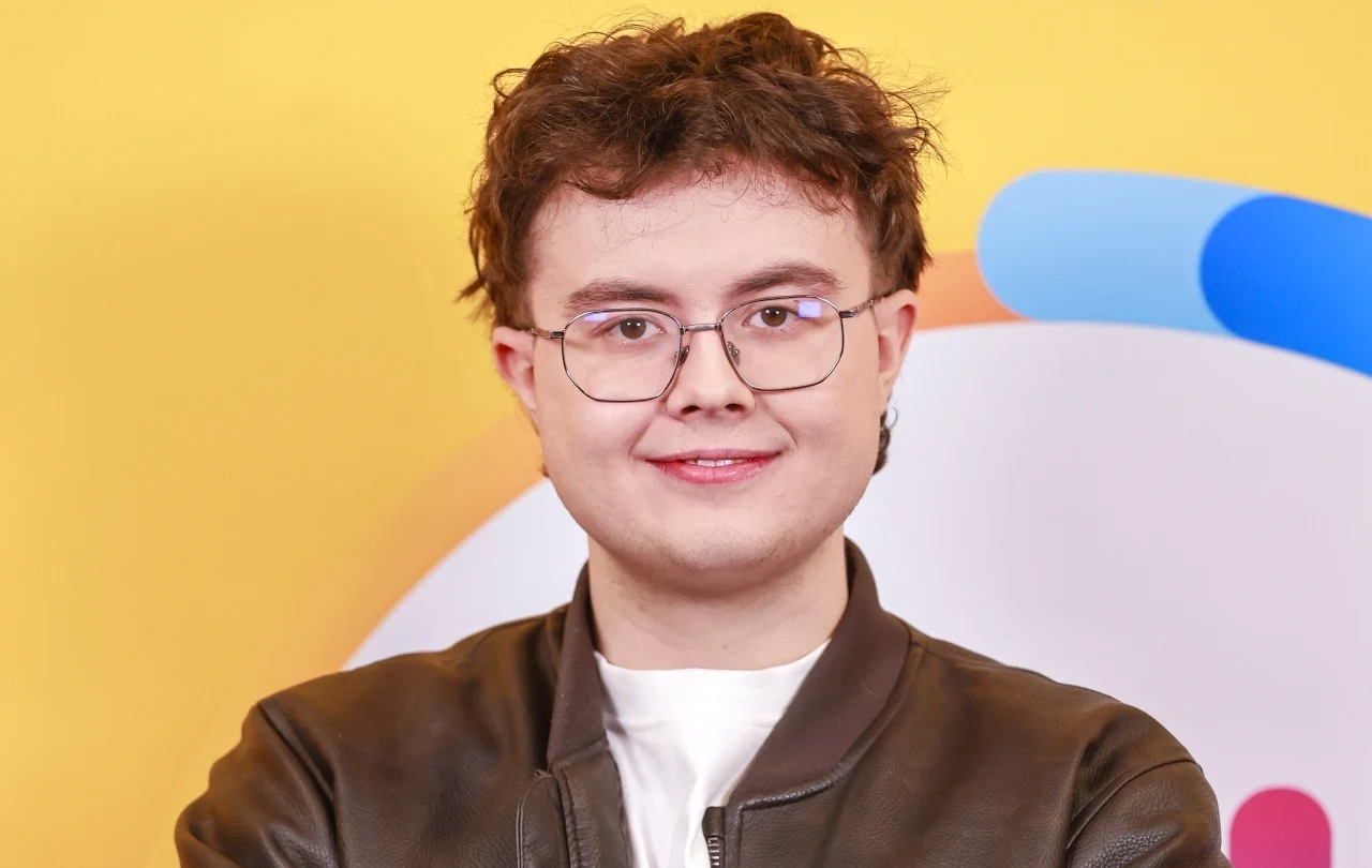 Mateusz Pawłowski w "halo tu polsat"