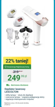 Лазерний епілятор Lescolton