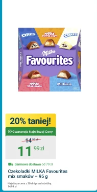 Шоколадні цукерки Milka