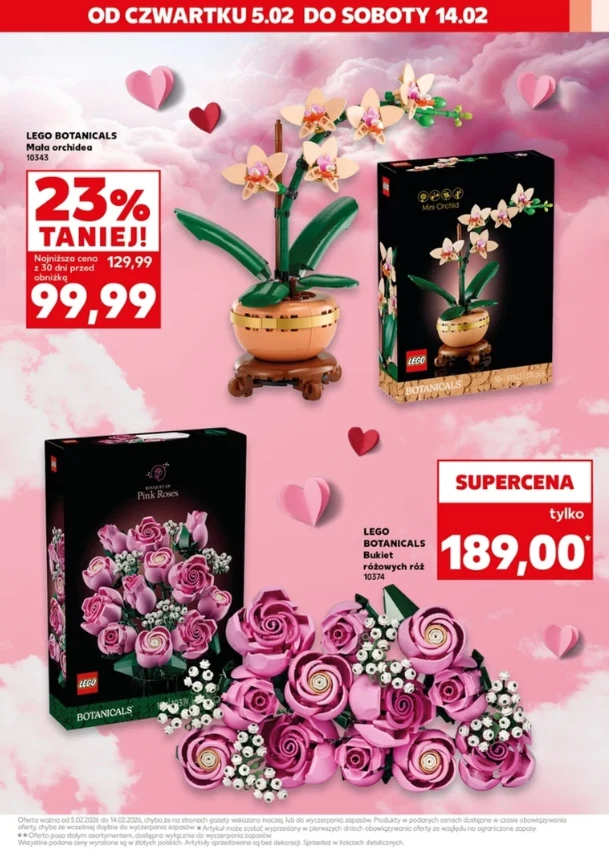 Zestawy LEGO Botanicals w promocji Zestawy LEGO Botanicals w promocji