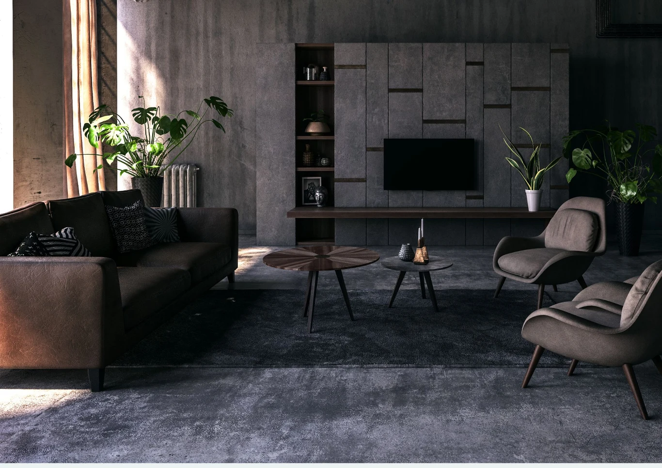 Styl dark nordic to nic innego jak styl skandynawski w ciemnej odsłonie