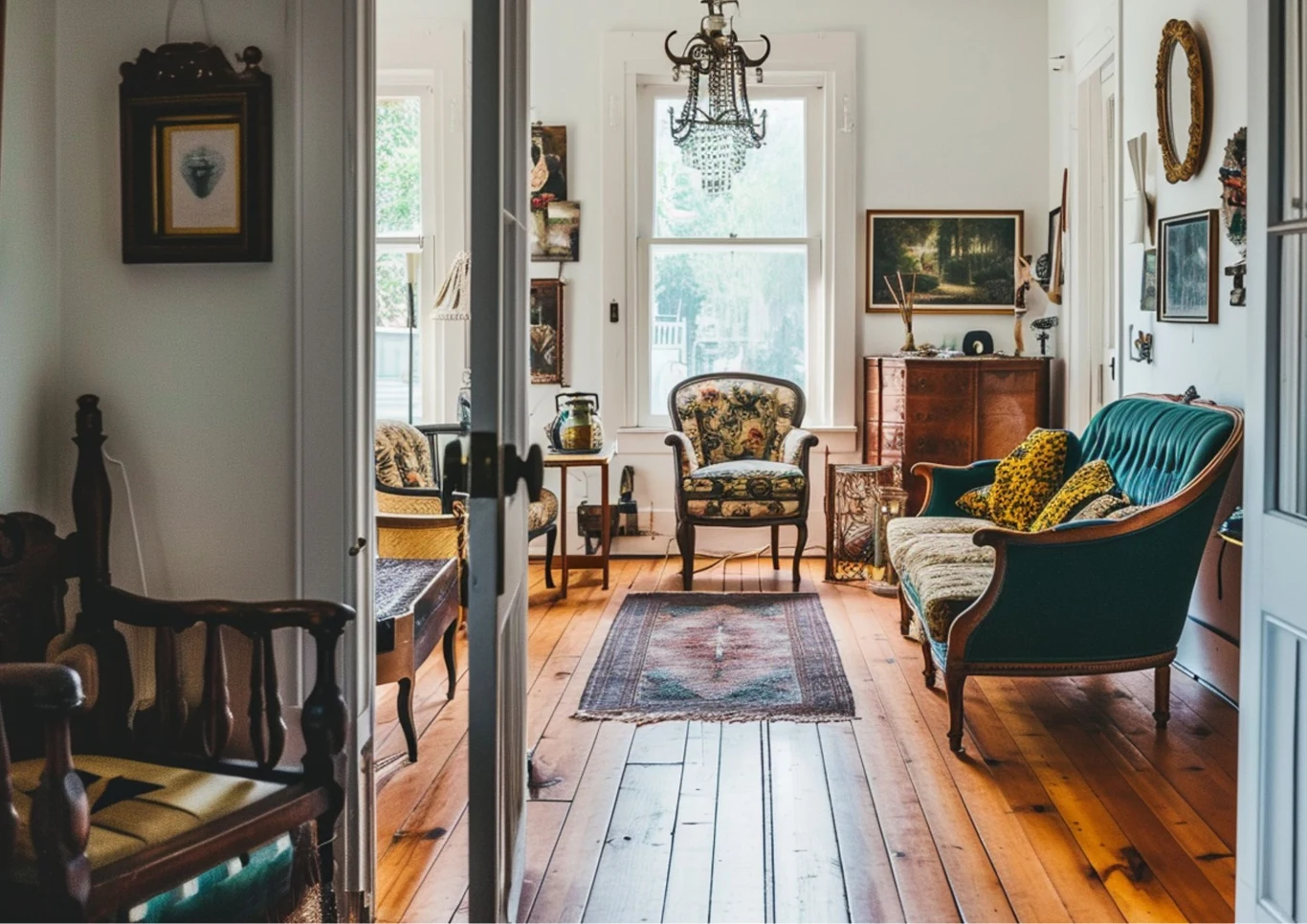 Rustic glam to połączenie dwóch popularnych stylów