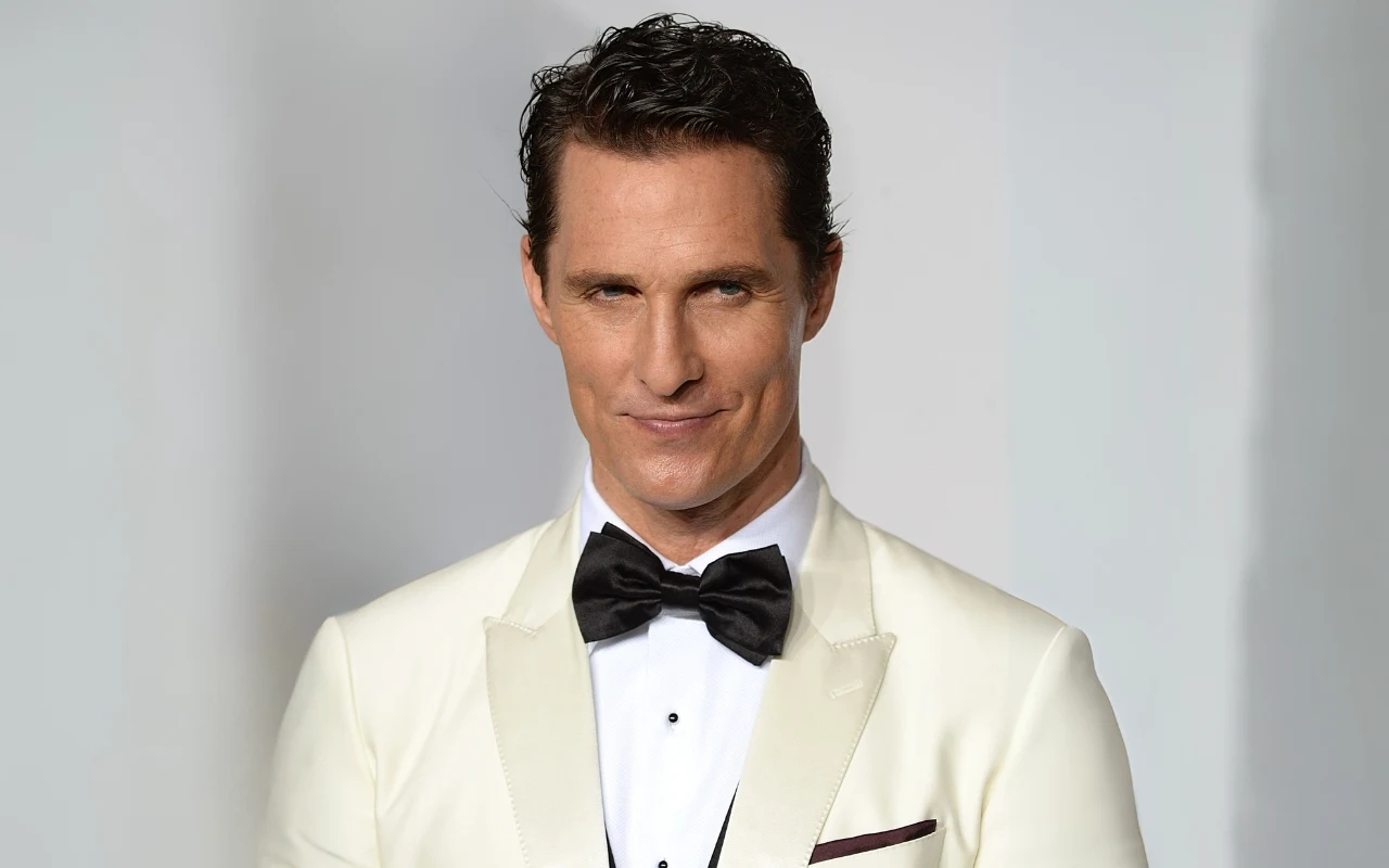 Matthew McConaughey podczas rozdania Oscarów w 2014 roku