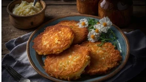 Skuś się na bieszczadzki przysmak. Fuczki, czyli chrupiące i pyszne placki z kiszonej kapusty 