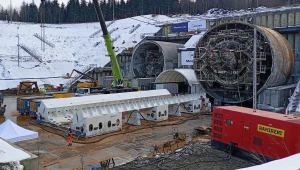 "Karpatka" na budowie drogi S19 Rzeszów-Babica musi zostać obrócona o 180 stopni