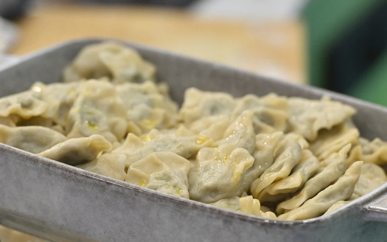 Pierogi z kapustą i grzybami