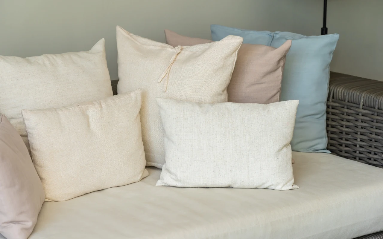 Poszewki na poduszki to niewielki wydatek, który daje wielki efekt we wnętrzu