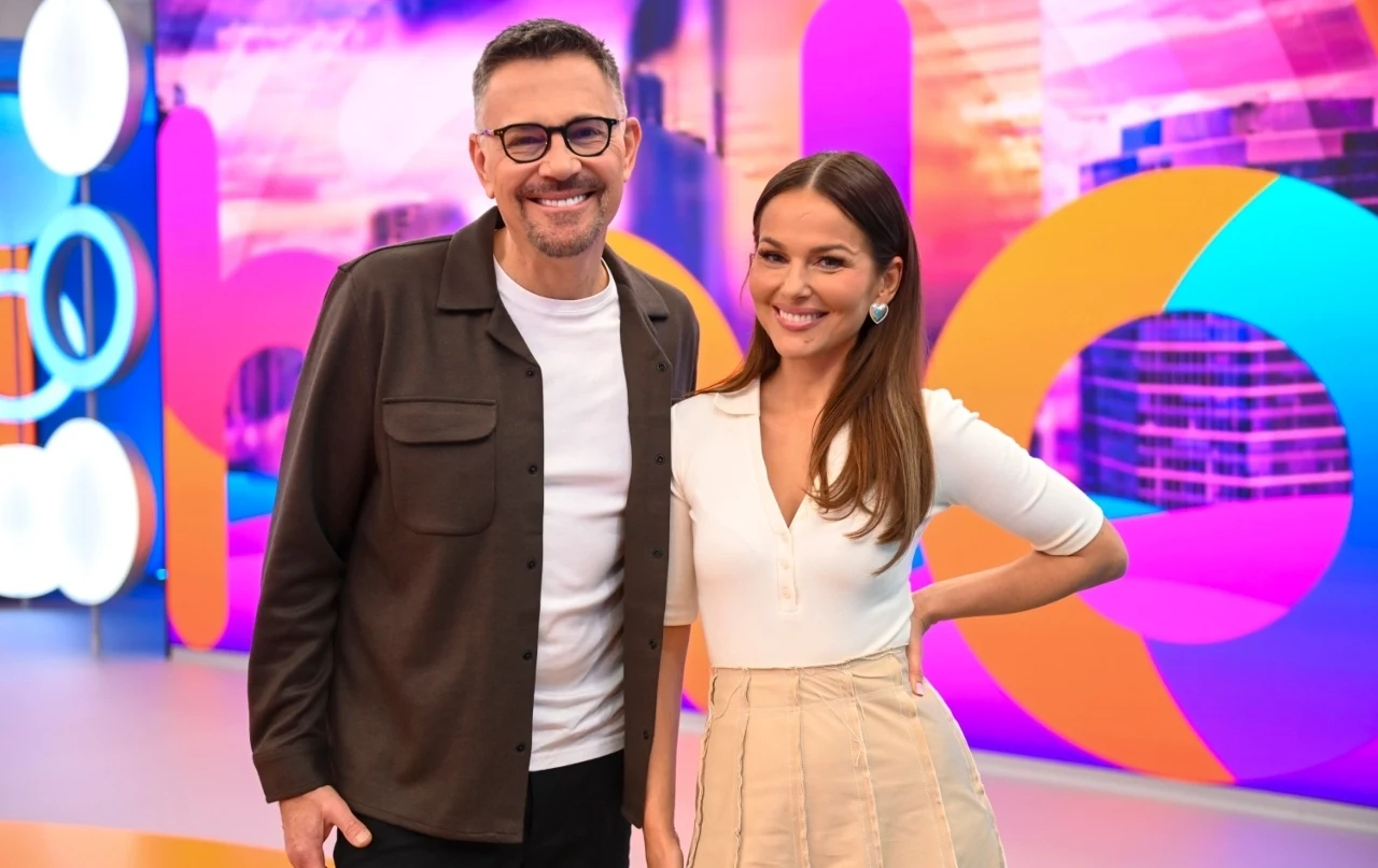 Paulina Sykut-Jeżyna i Krzysztof Ibisz poprowadzą w ten weekend "halo tu polsat" Paulina Sykut-Jeżyna i Krzysztof Ibisz poprowadzą w ten weekend "halo tu polsat"
