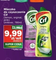 Mleczko do czyszczenia Cif
