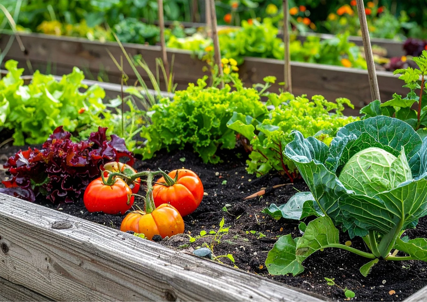 Dobrze zaplanuj organizację ogrodu warzywnego