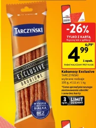 Kabanosy Tarczyński