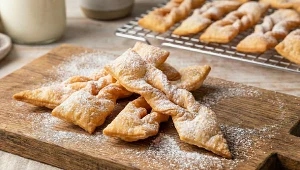 ​Faworki z pieca, czyli chrupiące chrusty w lżejszym wydaniu