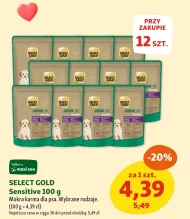 Karma dla psa Select Gold