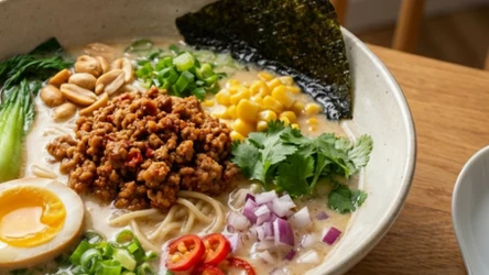 ​Kremowy paitan i pikantna wieprzowina. Autorska interpretacja azjatyckiego klasyka