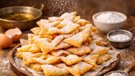 Domowy chrust jak z najlepszej cukierni. Prosty i sprawdzony przepis na tłusty czwartek (i nie tylko) 
