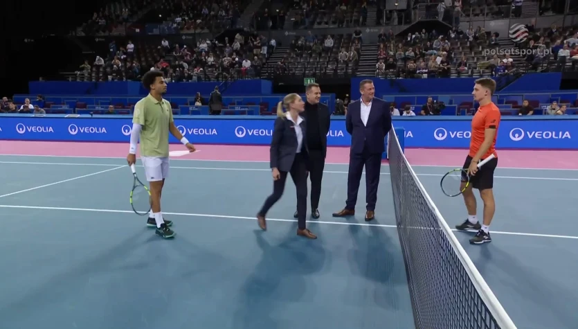 Arthur Fils - Ugo Blanchet. Skrót meczu. WIDEO