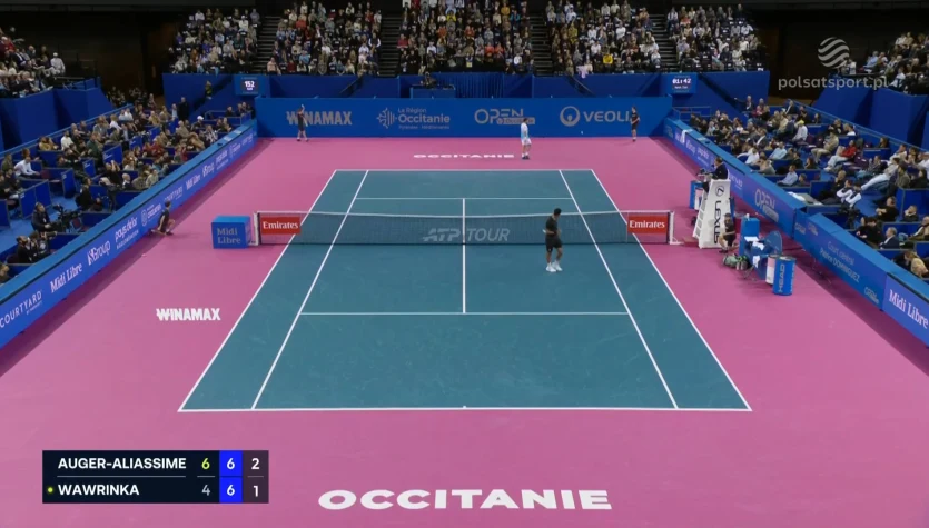 Felix Auger-Aliassime - Stan Wawrinka. Skrót meczu. WIDEO