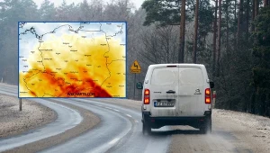 "Drogi i chodniki lokalnie mogą być bardzo śliskie". Wraca groźne zjawisko