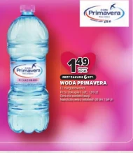 Woda niegazowana Primavera