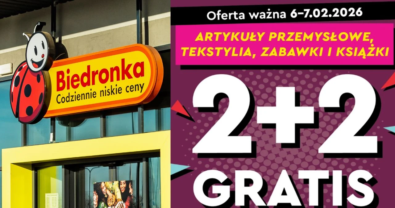 Biedronka odpala dwa weekendowe hity! 2+2 gratis i vouchery do 50 zł Biedronka odpala dwa weekendowe hity! 2+2 gratis i vouchery do 50 zł