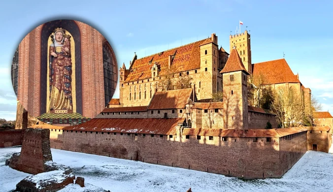 Największa twierdza Europy i największa taka figura Maryi. Obie w Polsce