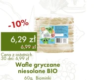 Wafle gryczane Bio