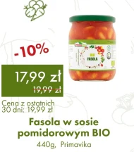 Fasola w sosie Bio