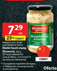 Kiełki fasoli Diamond