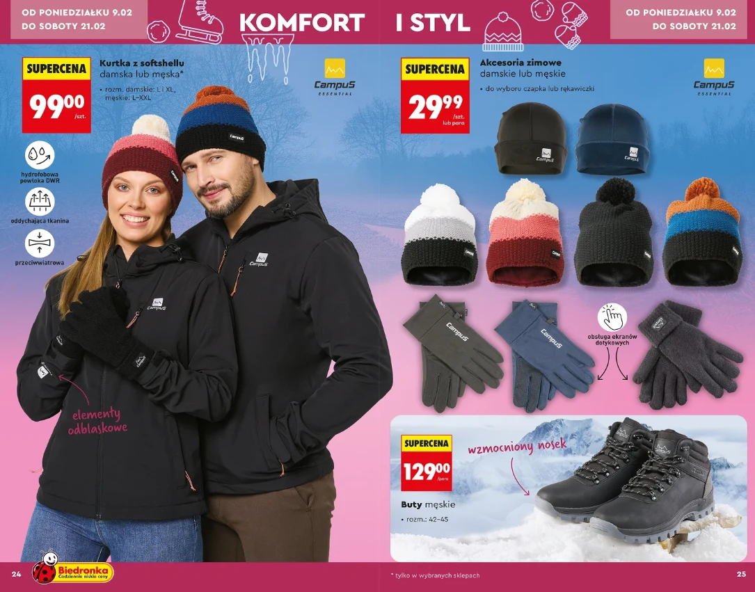 Kurtki i kamizelki. Największy magnes tej oferty