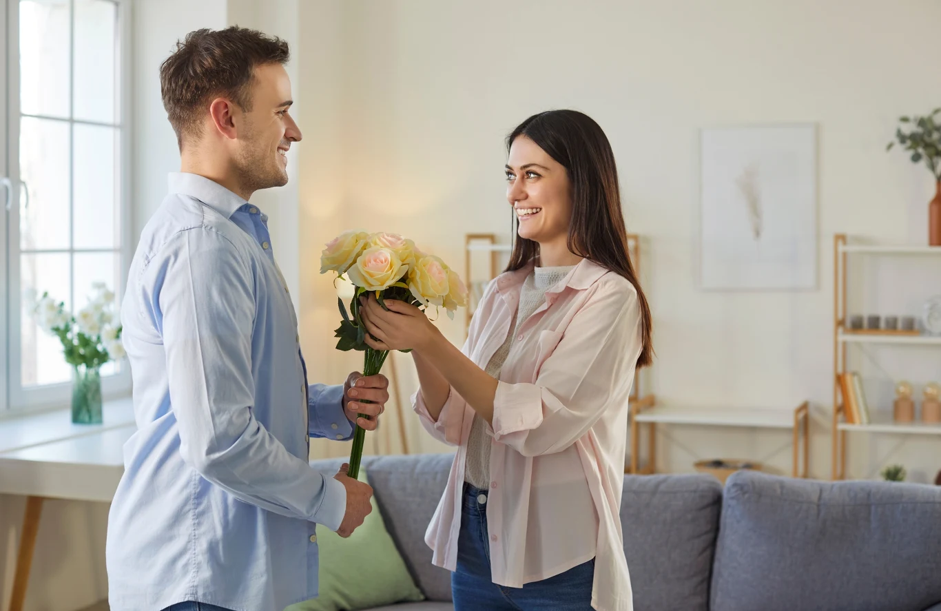 Taki bukiet to zły wybór na walentynki. Może przynieść pecha, kłótnie, a nawet rozstanie