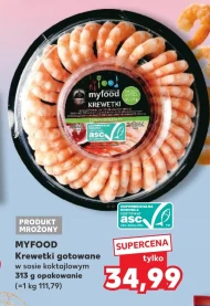 Krewetki w sosie Myfood