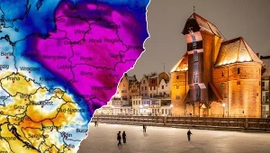 Zamarznięta Motława w Gdańsku. Pod koniec tygodnia do Polski wróci siarczysty mróz - prognozuje IMGW