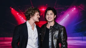 Connor Storrie i Hudson Williams