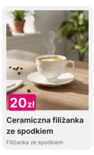 Filiżanka ze spodkiem