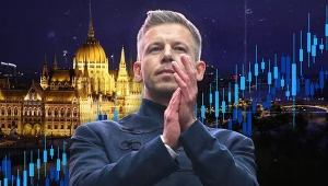 Do wyborów na Węgrzech dwa miesiące. Na zdjęciu Péter Magyar