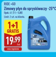 Зимова рідина для омивача вітрового скла Ride + Go