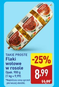 Flaki wołowe Takie Proste