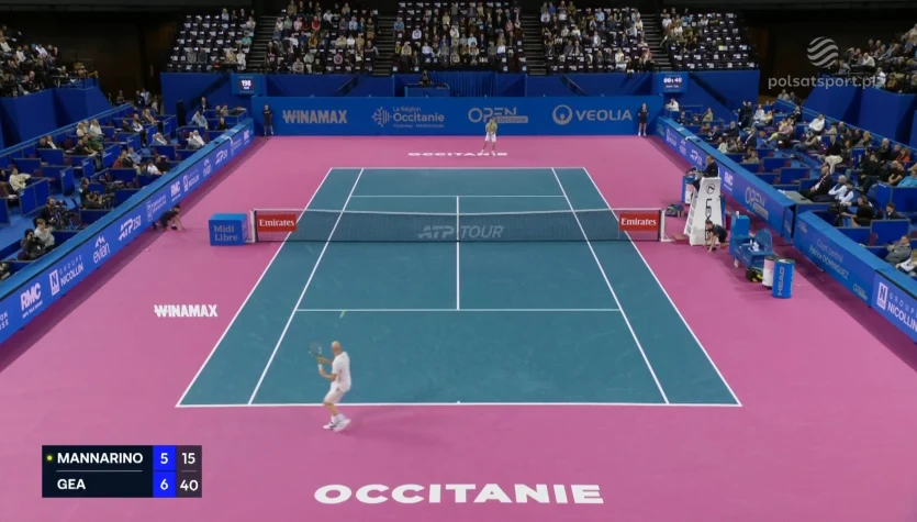 Adrian Mannarino - Arthur Gea. Skrót meczu. WIDEO