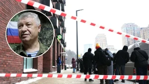 Budynek, w którym doszło do zamachu na rosyjskiego generała Władimira Aleksiejewa