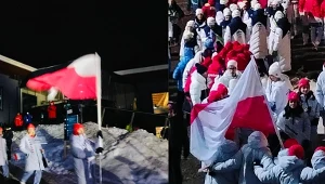 Stoch tak się zachowywał na ceremonii otwarcia. Oto, co zrobił nasz mistrz