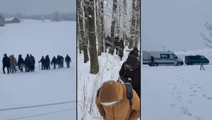 Podlasie. Migranci próbowali nielegalnie przedostać się z Litwy do Polski