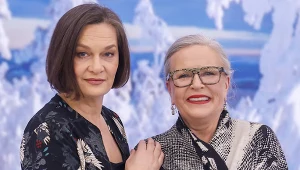 Maria Seweryn i Krystyna Janda w "halo tu polsat"