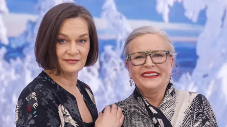 Maria Seweryn i Krystyna Janda w "halo tu polsat"