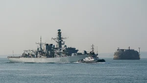 Fregata typu 23 HMS Richmond należąca do Królewskiej Marynarki Wojennej