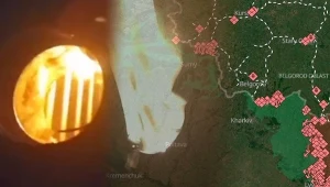 Partyzant zakradł się na teren wroga. Rosyjskie siły "oślepione"