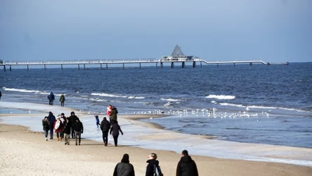 Nadmorskie uzdrowisko tuż za polską granicą. Ze Świnoujścia to rzut beretem