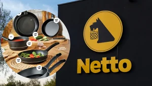 Patelnie jak od szefa kuchni za 29 zł. Klienci Netto wykupują je od rana 